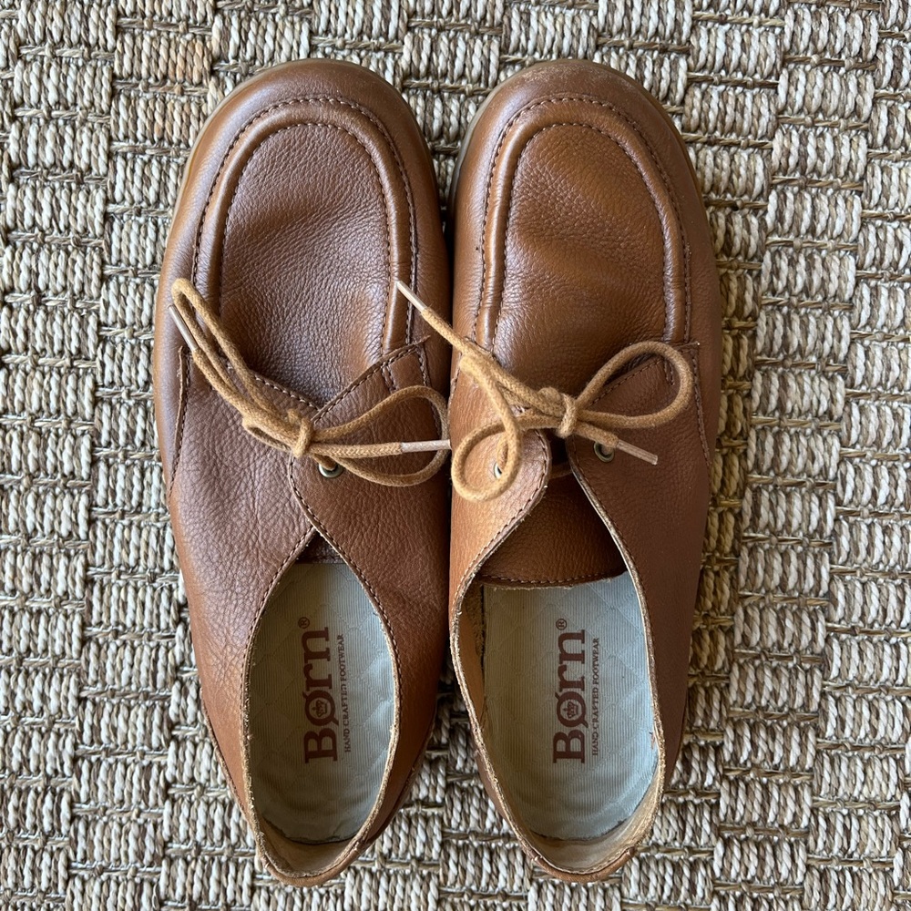 Born Women’s Brown Leather Loafers